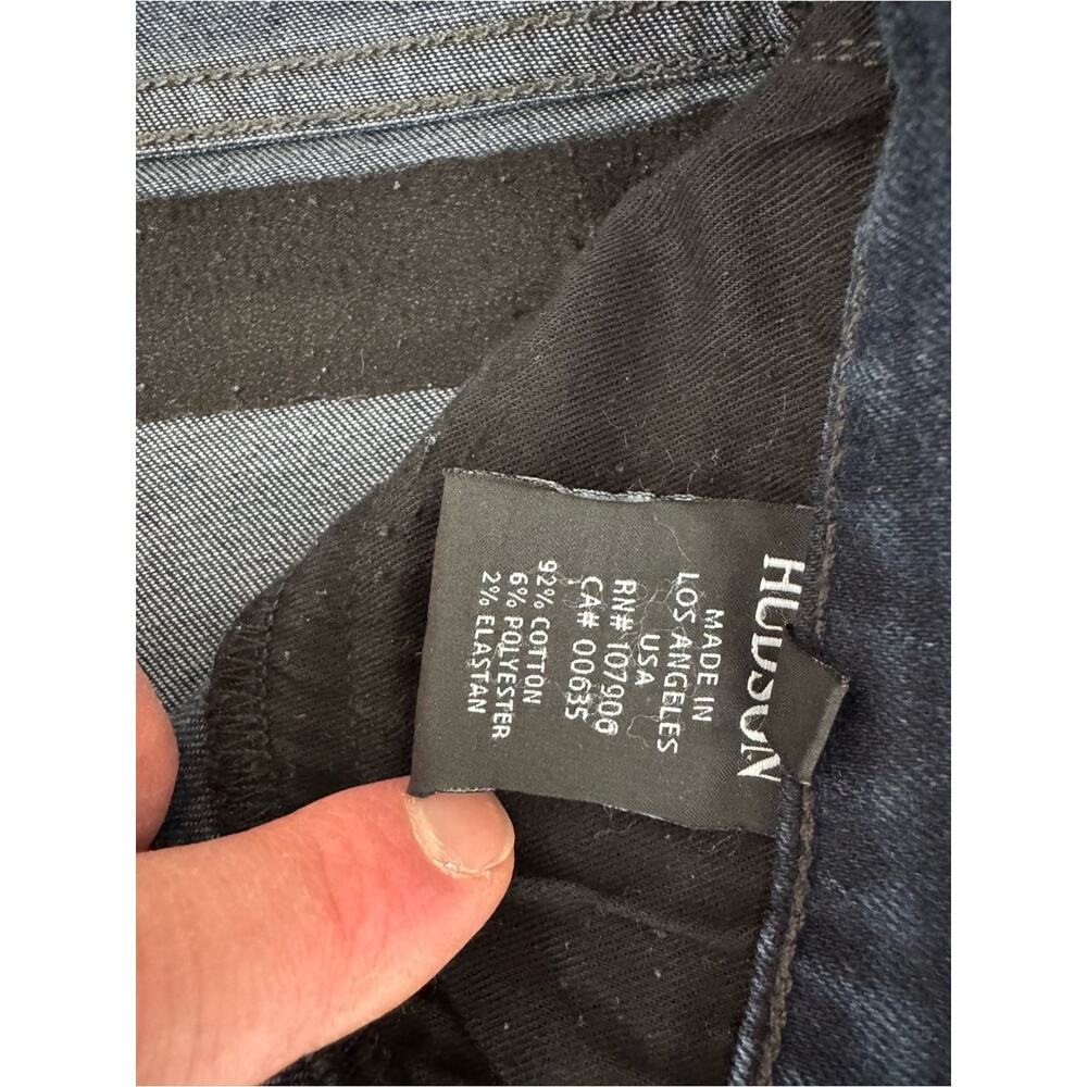 Hudson Jeans High Rise Dark Blue Women’s Skinny Jeans 31 - Picture 13 of 13